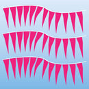 Plastic Cloth Fluorescent Pennants