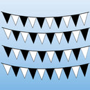 120' 4 Mil Poly Pennants