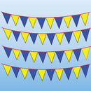120' 4 Mil Poly Pennants