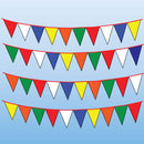 120' 4 Mil Poly Pennants