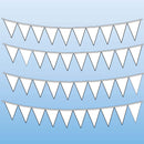 120' 4 Mil Poly Pennants