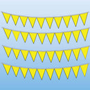 120' 4 Mil Poly Pennants