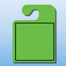 Hook Style Windshield Mirror Hanging Tag