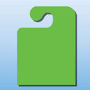 Hook Style Windshield Mirror Hanging Tag