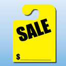 Hook Style Windshield Mirror Hanging Tag