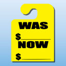 Hook Style Windshield Mirror Hanging Tag