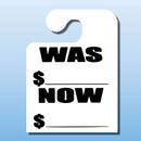 Hook Style Windshield Mirror Hanging Tag