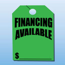 Windshield Mirror Hanging Tag.