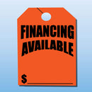 Windshield Mirror Hanging Tag.