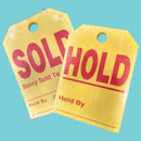 Windshield Mirror Hanging Tag.