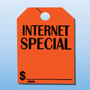 Windshield Mirror Hanging Tag.