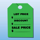 Windshield Mirror Hanging Tag.