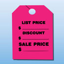 Windshield Mirror Hanging Tag.