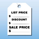 Windshield Mirror Hanging Tag.