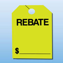 Windshield Mirror Hanging Tag.