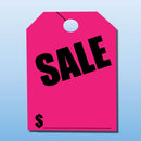 Windshield Mirror Hanging Tag.