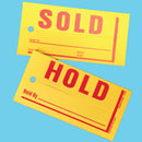 Hold Sold Tags Large