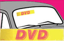 Vinyl 14 1/2" Slogans DVD red yellow