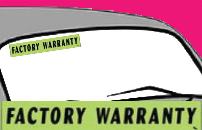 Vinyl 14 1/2" Slogans FACTORY WARRANTY chartreuce-green