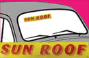Vinyl 14 1/2" Slogans SUN ROOF red yellow
