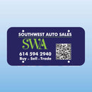 Custom Ad-Plates Polystyrene - Polyethylene