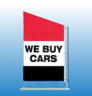 Spacewalker Flag WE BUY CARS