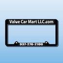 Standard Raised Letter License Plate Frames