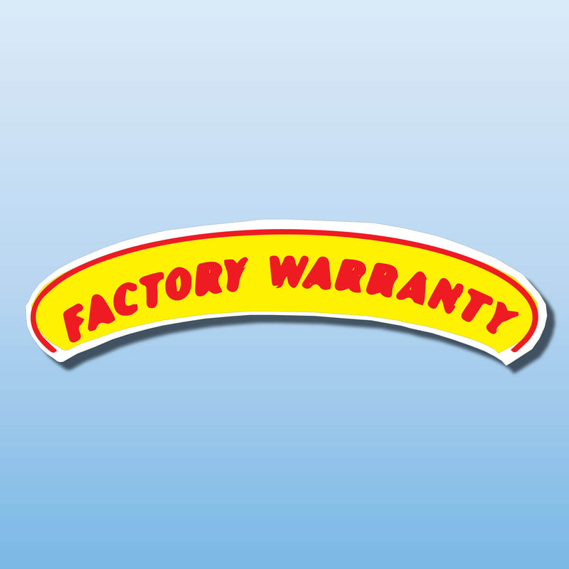 Signs Vinyl Arch Slogans FACTORY WARRANTY