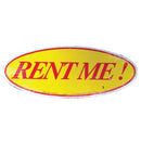 Vinyl Rent Me Red Yellow