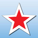 Vinyl STARS 12 per pack for Windshield Display