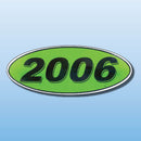 Vinyl Years Chartreuce-Green Black