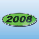 Vinyl Years Chartreuce-Green Black