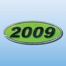 Vinyl Years Chartreuce-Green Black