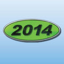 Vinyl Years Chartreuce-Green Black