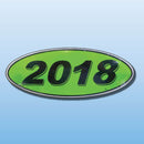 Vinyl Years Chartreuce-Green Black