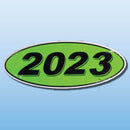 Vinyl Years Chartreuce-Green Black