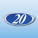 Vinyl Years Blue White