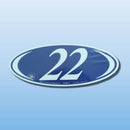 Vinyl Years Blue White