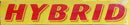 Vinyl 14 1/2" Slogans HYBRID red yellow