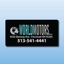 Custom Ad-Plates Polystyrene - Polyethylene